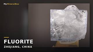 Video preview: Blue Fluorite with Quartz – Zhejiang, China | Natural Mineral Specimen