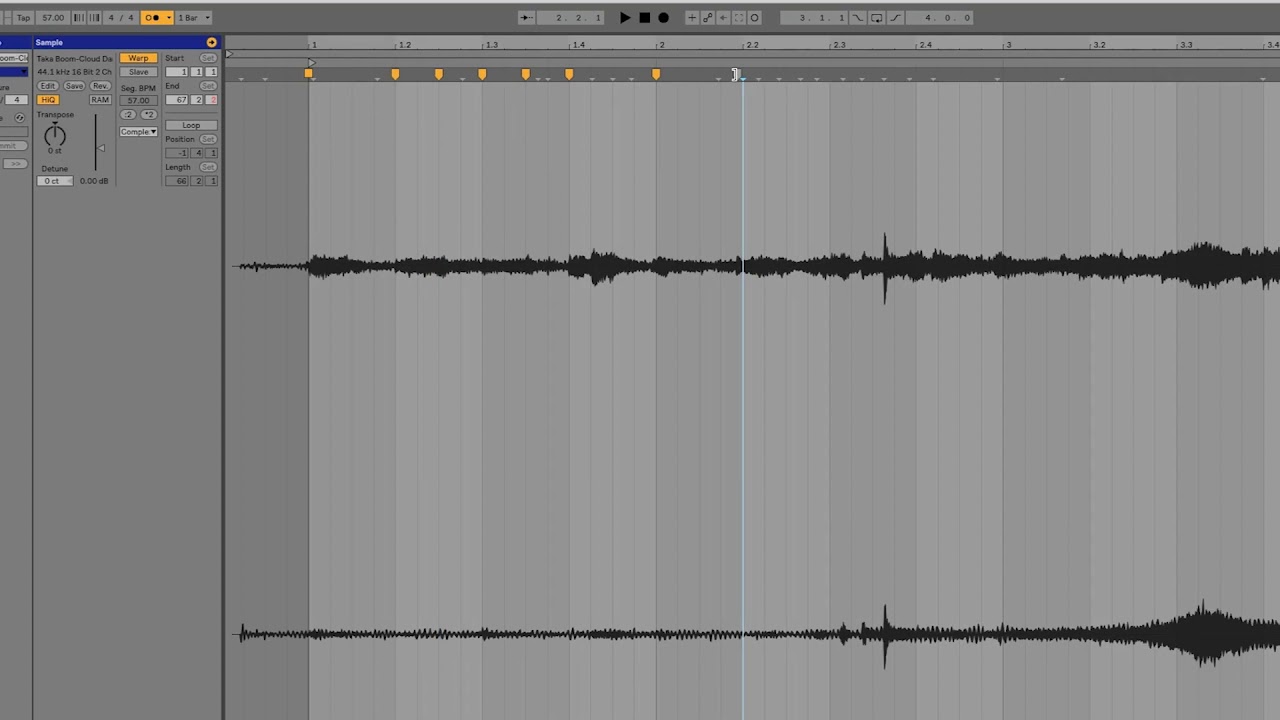 How to time stretch in ABLETON - YouTube