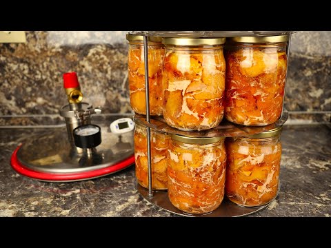 Tender and VERY delicious turkey stew in a Malinovka 4 autoclave