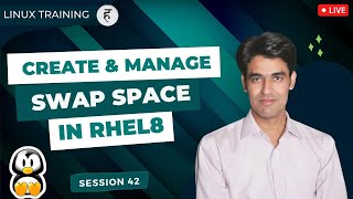 Session-42 | Create & Manage Swap Space in Linux | Extend Swap Size in RHEL8 Online | Nehra Classes