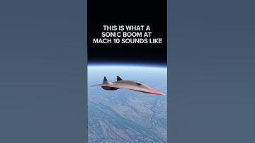 This is what a SONIC BOOM at MACH 10 sounds like #msfs2020 #flightsimulator #aviation #fighterjet