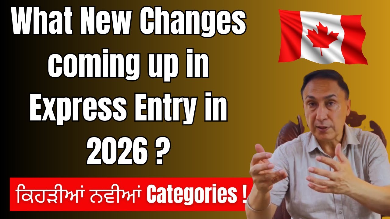 Big News: New 2026 Changes coming up in Canada Express Entry - YouTube