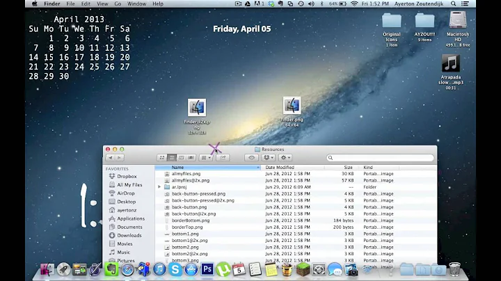How to change Finder icon- MAC