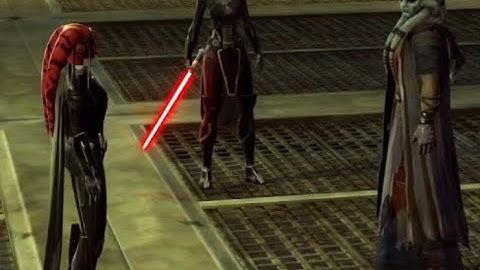 SWTOR Saving nekghouls from a pompous Jedi Master