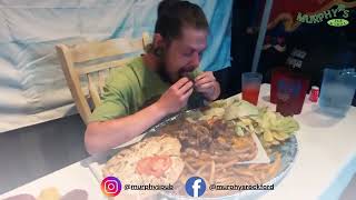 Murphy’s Pub 7lb Burger Challenge – Rockford’s MONSTER Meal!