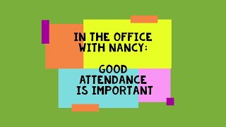 DHE Presents: Attendance is Important