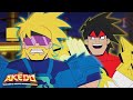 Chux Vs Shades: Battle Royale! 💥 | AKEDO | Cartoons for Kids | Moose Mania
