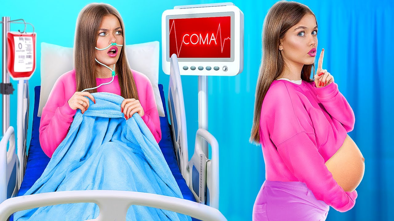 双子が妊娠？ 24時間チャレンジ！ 妊娠を隠す方法