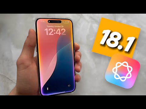 Обзор iOS 18.1: Apple Intelligence и Новая Siri!