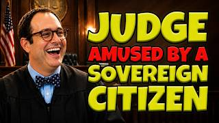 Judge Can’t Hold Back Laughter During Sovereign Citizen’s Courtroom Meltdown!!!