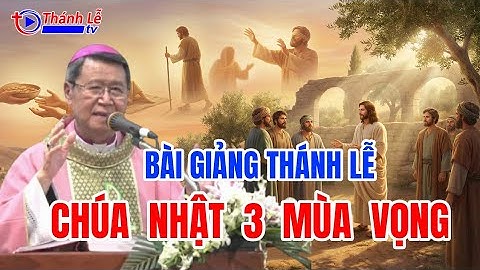 Bài Giảng Thánh Lễ Chúa Nhật 3 Mùa Vọng Năm A Đức Cha Phêrô Nguyễn Văn Khảm
