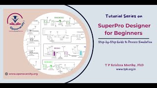 17. Simulation of Stochiometric CSTR/PFR using SuperPro Designer®