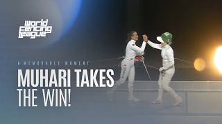 Eszter Muhari Gets The Victory v Alexandra Ndolo | World Fencing League Debut | Los Angeles 2026