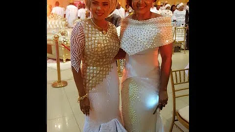 'I Love Saidi Balogun' See The Breathtaking Outfit Mercy Aigbe Wore To His 50th Birthday Celebration