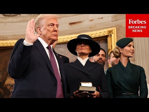 Donald Trump Inaugurated As President Of The United States For The Second Time | 2025 Rewind