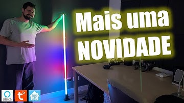 LUZ de CHÃO Zemismart - Tuya e Alexa - Iluminação para todas ocasiões
