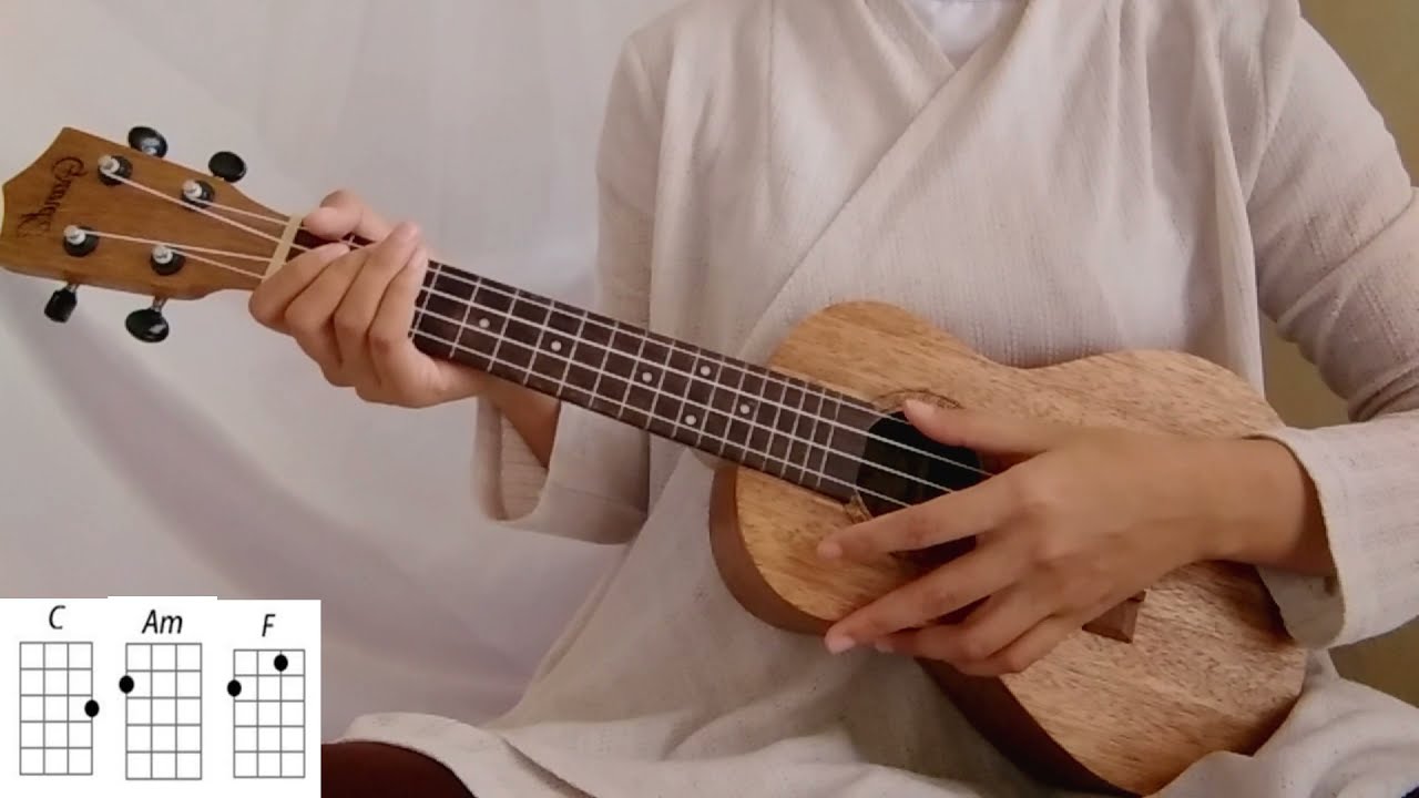 Chord ukulele mendung tanpo udan