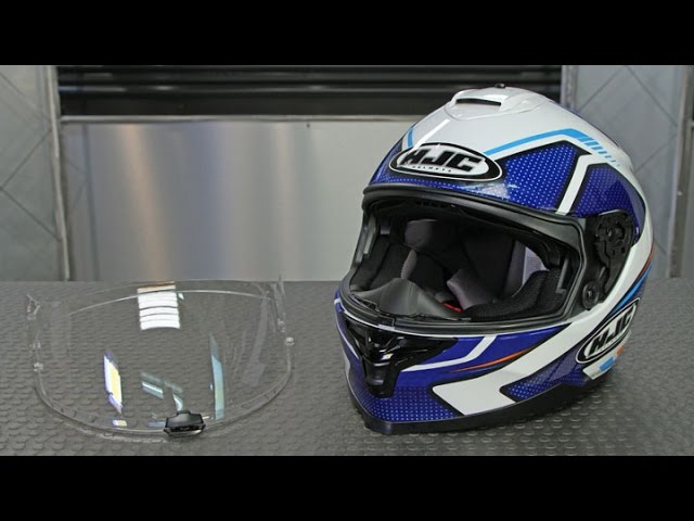 How To: Change the HJC IS-17 Helmet Shield | Motorcycle Superstore - YouTube