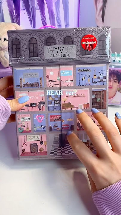 unboxing Seventeen ‘17 is right here’ Target exclusive album - Hear Ver 💕 #svt #svtcarat #seventeen