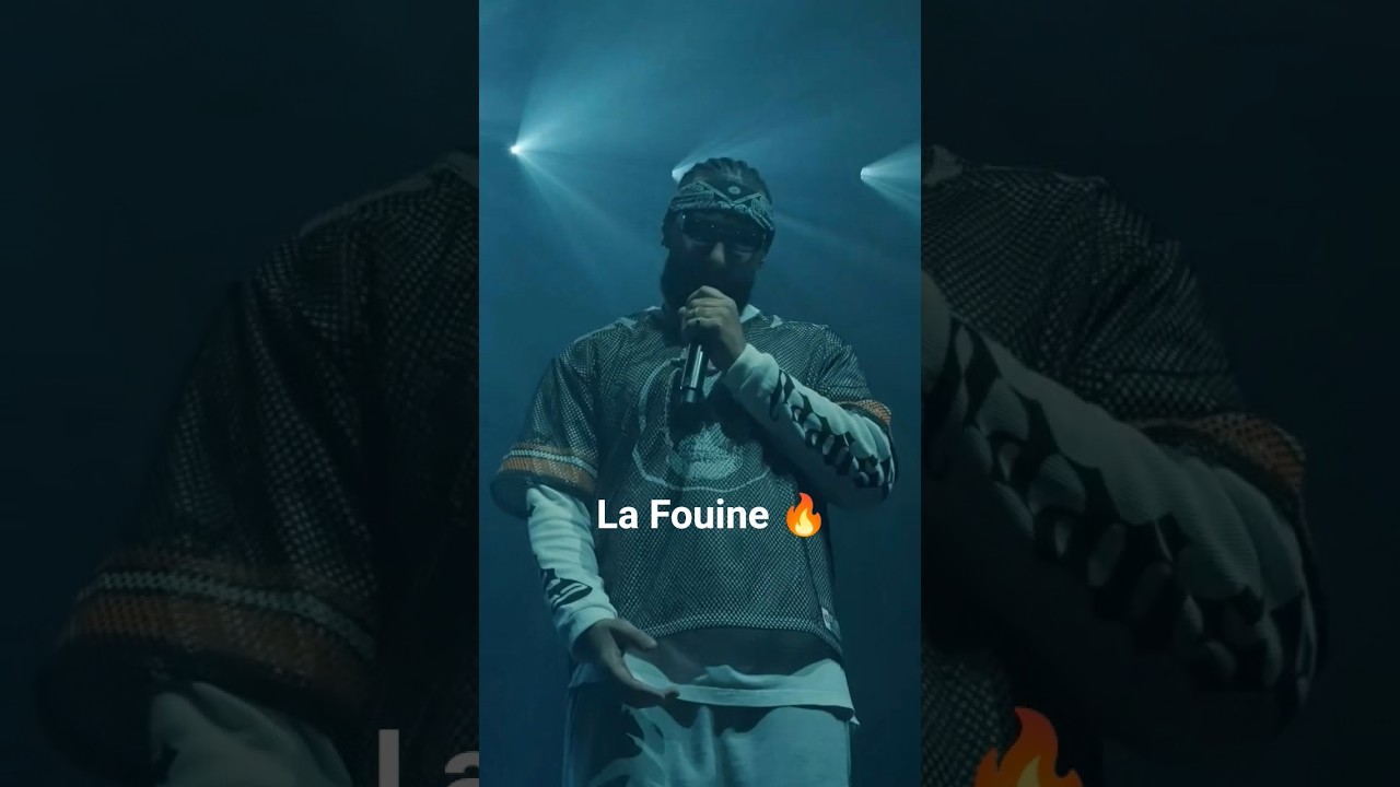 La Fouine Sur La sc&egrave;ne 🔥#lafouine #rap #music #dance #rapper