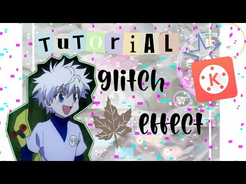 Tutorial amv glitch effect || Kinemaster