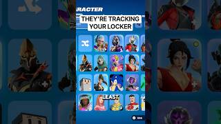 Fortnite Is Tracking Every Skin You Use