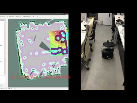 TurtleBot 2 Autonomous Navigation and Obstacle-avoidance