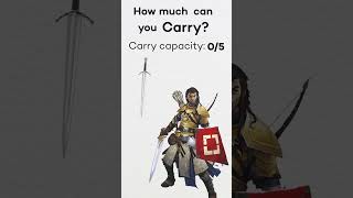 Bulk and Carry Capacity in #PF2e #pathfinderrpg #pathfinder2e #pf2e