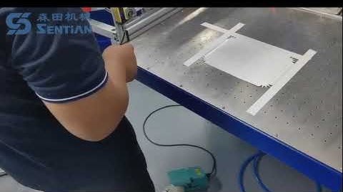 Hardcover making with round corner (Semi-automatic)