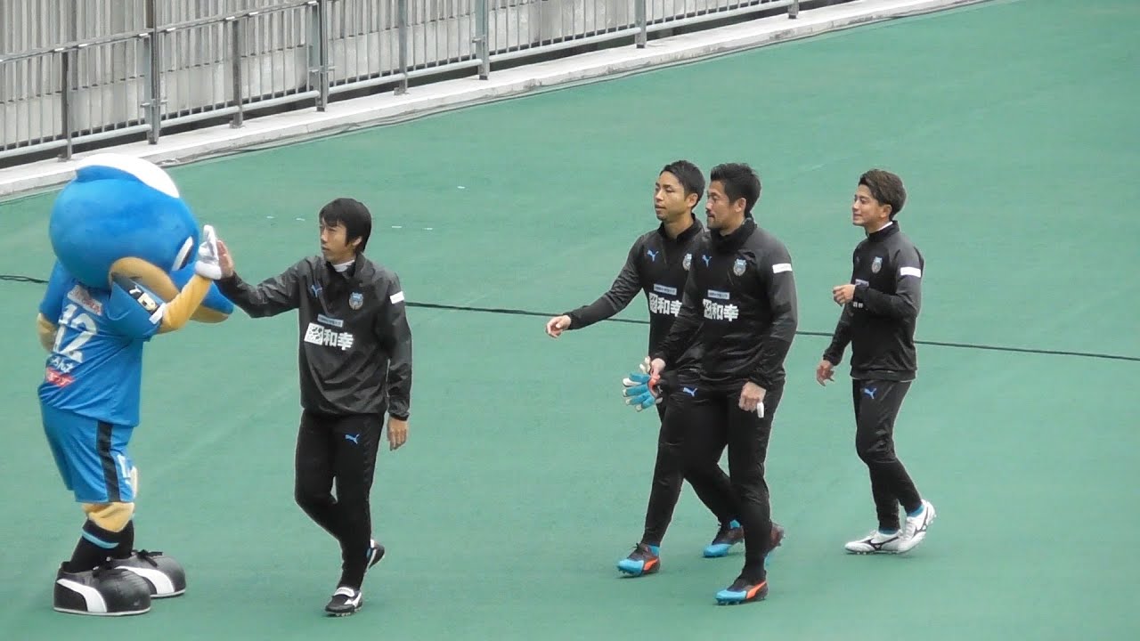 2019年3月10日 ウォーミングアップ〜選手チャント〜スターティングメンバー発表 J1第3節 横浜Fマリノス戦