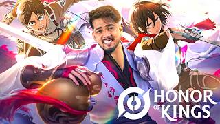 ATTACK ON TITAN CHARACTERS IN A GAME ? | Honor of Kings x AOT screenshot 1