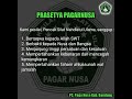 Prasetya psnu pagar nusa