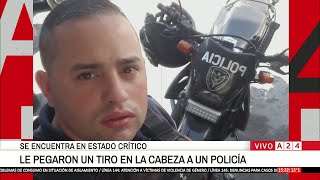 Lanús: un policía fue baleado en la cabeza durante una persecución y está grave