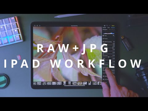 iPad Pro Subscription-Free RAW+JPG Workflow Using iCloud Photo Library and RAW Power