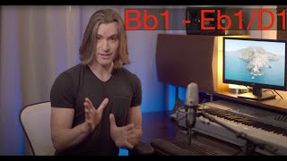 Geoff&#39;s Subharmonic Bb1 - Eb1/D1