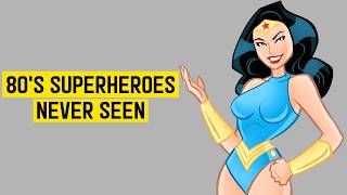 20 Rare 1980s Superhero Cartoons (Not Marvel or DC)