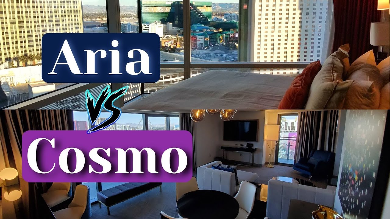 Cosmo Vegas Strip Map Aria