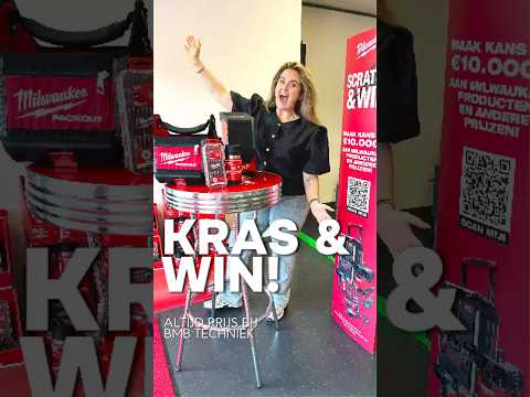 Milwaukee x BMB Techniek - Kras en WIN! #milwaukeetools