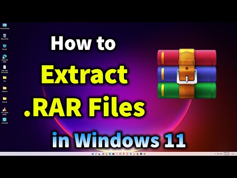 How to Extract RAR File in Windows 11