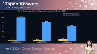 Japan's Population Collapse: A Quantitative Analysis of Three Divergent Futures