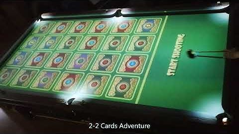 joy 8 ball pool billiards， the ipool Projector Lighting equipment  style for  Cards Adventure