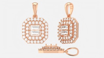 Design 3d pendant - Jewelry CAD Design Tutorial 3D Modeling with Matrix 9 #5