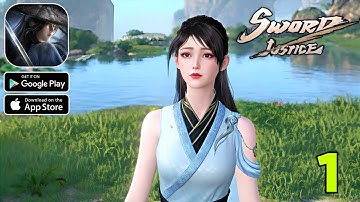 SWORD OF JUSTICE ENGELSE VERSIE Nieuwe CBT Gameplay walkthrough deel 1 (Android/iOS)