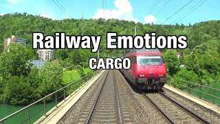 🚆 Cargo cab ride from central to northwest Switzerland (Cab Ride | Emmenbrücke/Luzern - Basel)