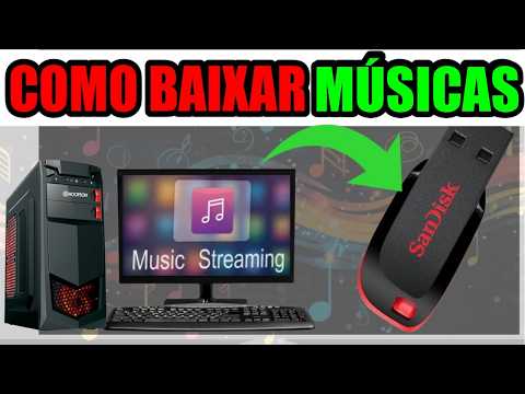 Como Baixar Músicas Pelo Computador e Passar Para o Pen Drive  tudo de maneira fácil e simples.