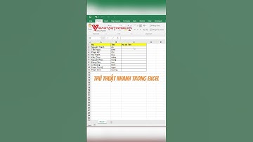 Mẹo thủ thuật nhanh trong Excel #reels #excel #excelonline  #trickexcel #excelhd #ganoexcel