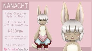 Nanachi Vtuber Model Sample - Live 2D