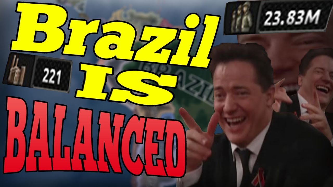 BRAZIL IS DEFINITELY A BALANCED COUNTRY IN HOI4 MP! GIRLFRIEND FACE REVEAL! - HOI4 MtG Multiplayer