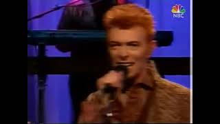 David Bowie ~ Little Wonder  (Tonight Show with Jay Leno 1997)
