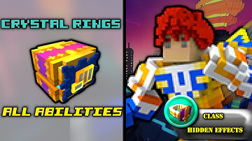 All Crystal Ring Hidden Effects | #17 Vanguardian |